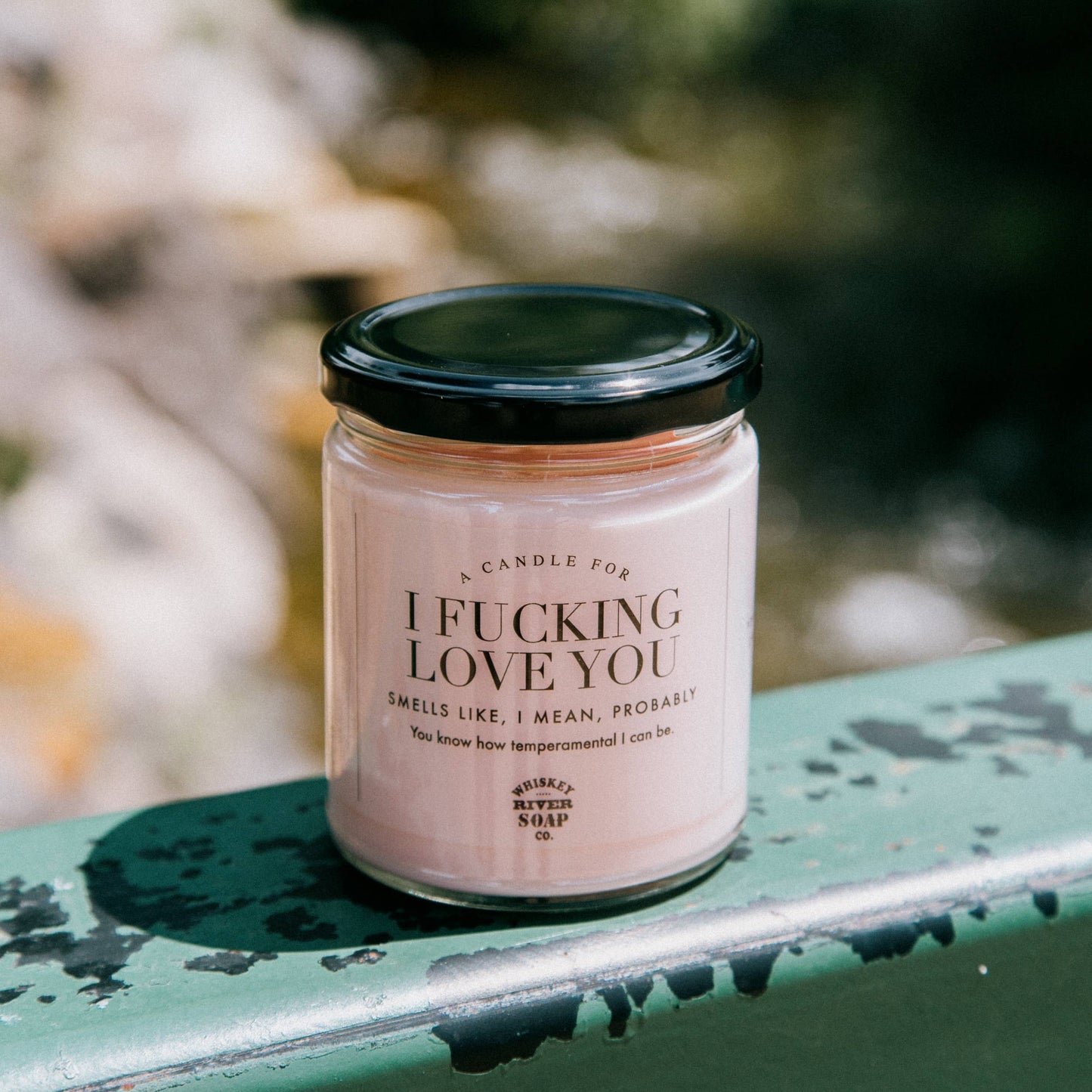 I Fucking Love You Candle