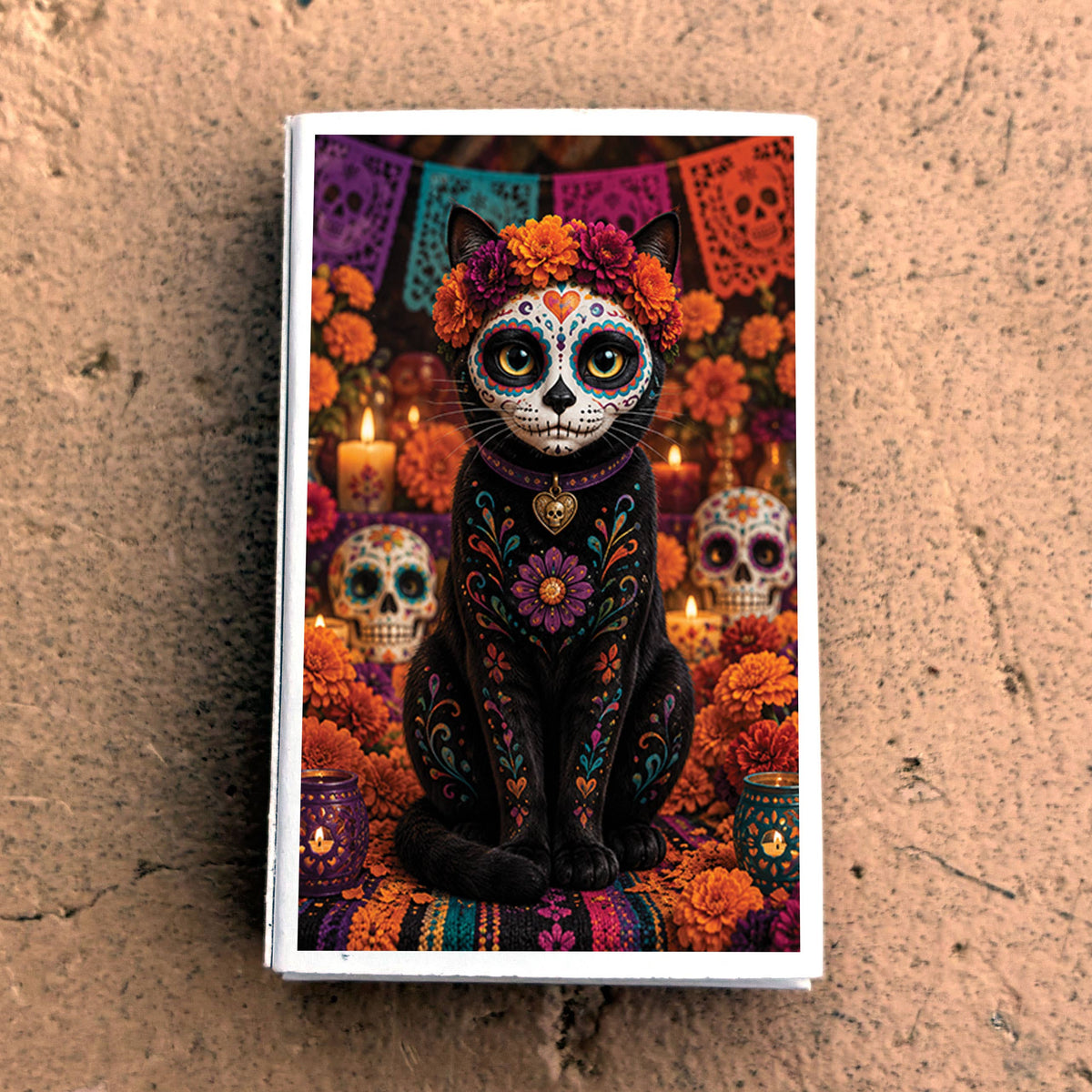 Day of the Dead Cat Matches