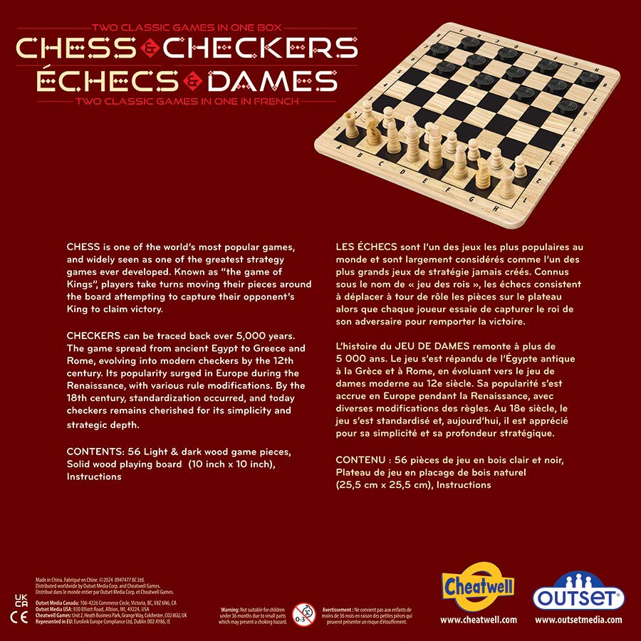 Chess & Checkers in One
