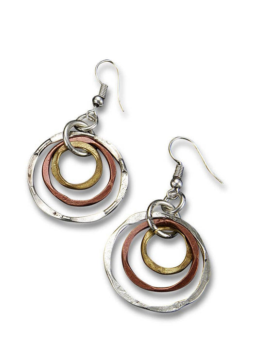 Banjara Graduated Circles Earrings