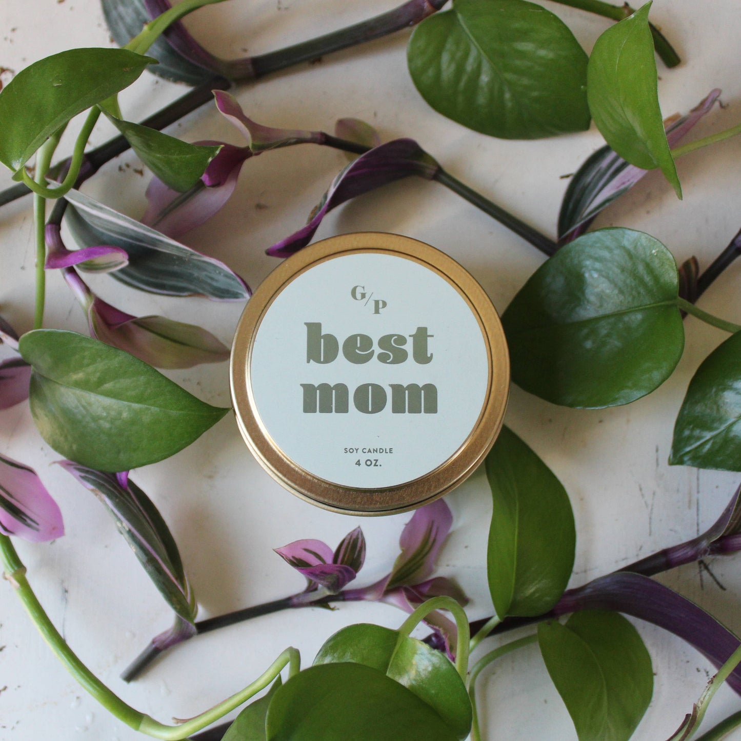 Best Mom 4 oz. Candle Tin