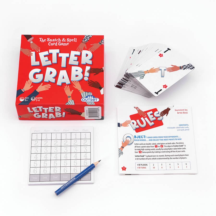 Letter Grab – The Fast Paced Word Stealing Game