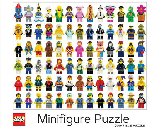 Lego Minifigure 1000 Piece Puzzle