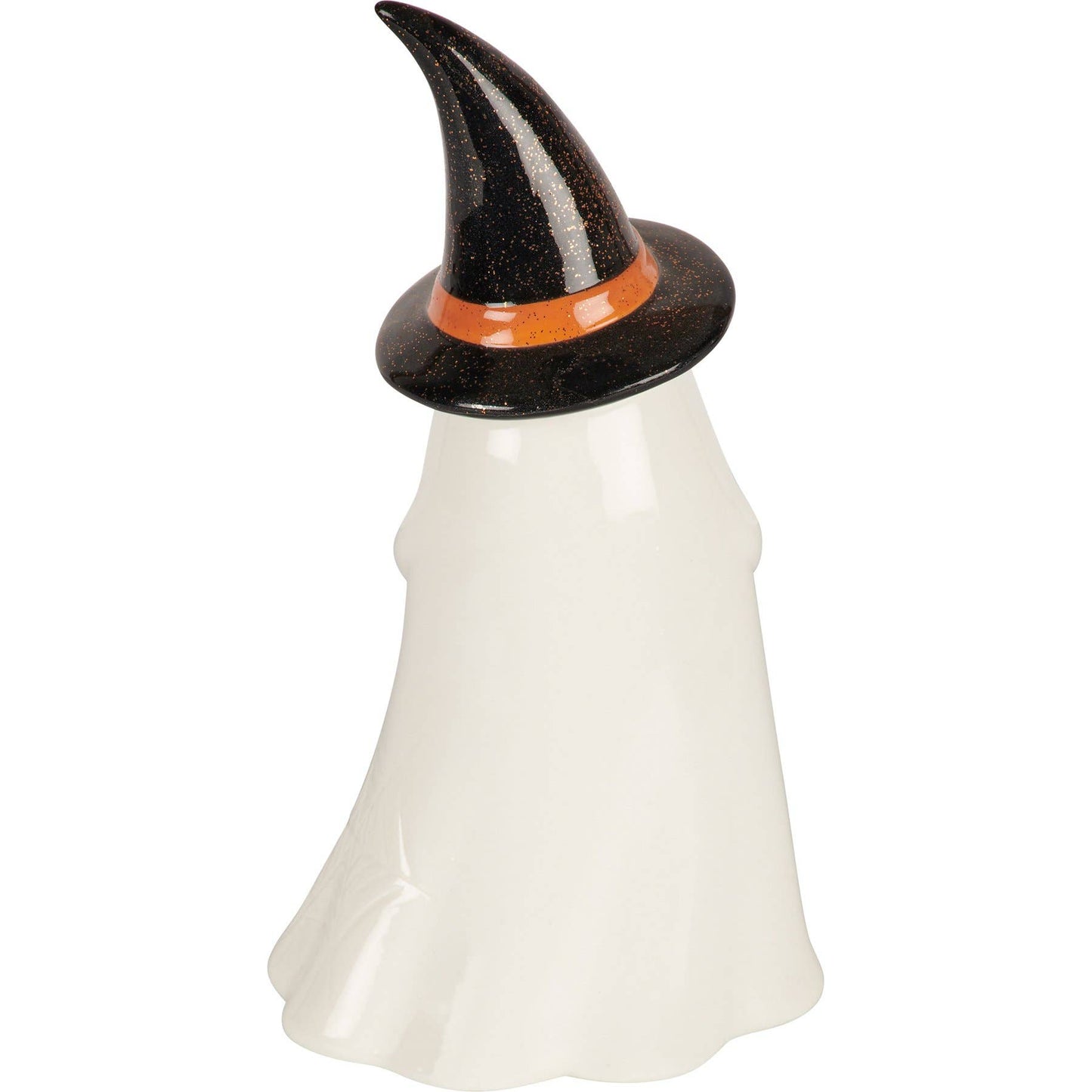 Lighted Witch Ghost Figurine