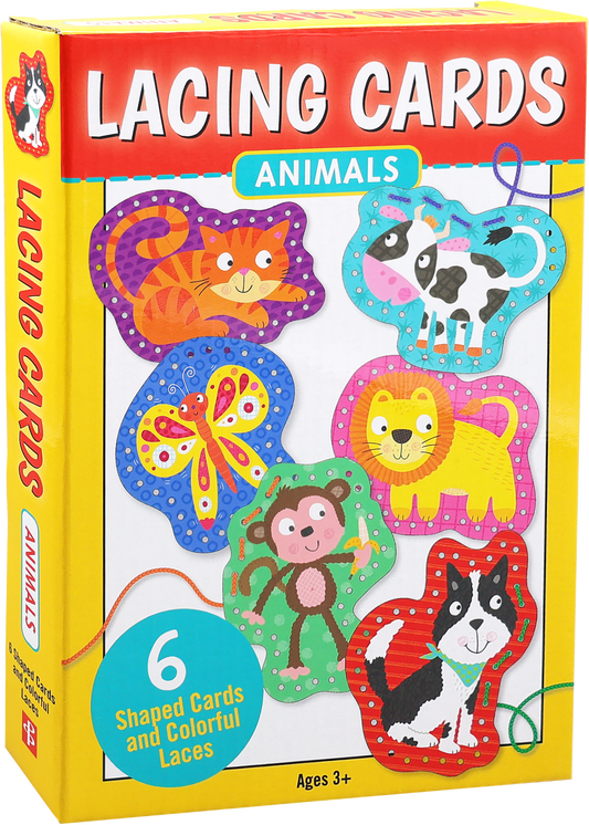 Animals Lacing Cards