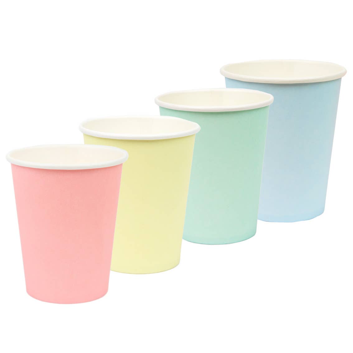 Eco-Friendly Pastel Paper Easter Cups - 8 Pack