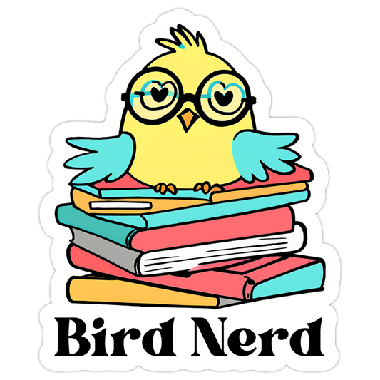 Bird Nerd Sticker
