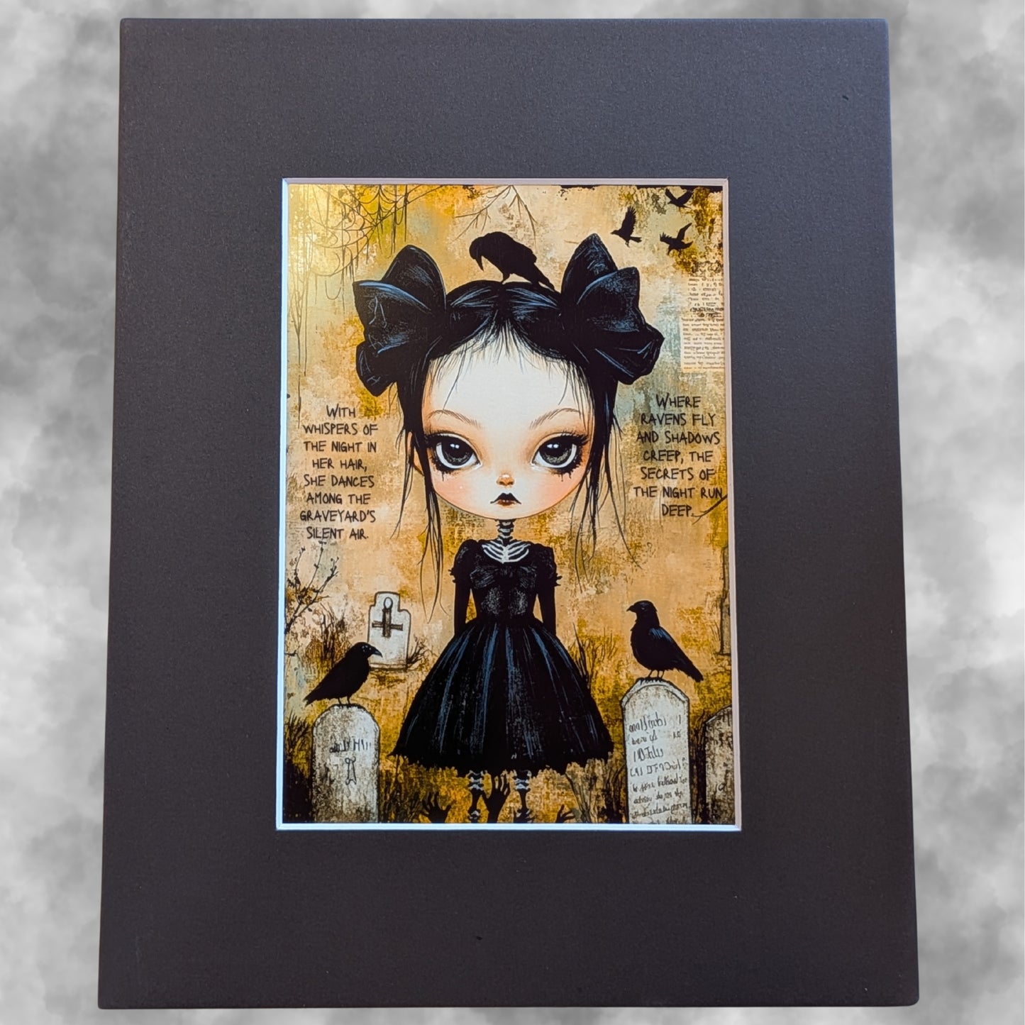 Bows and Burials 8 x 10" Print