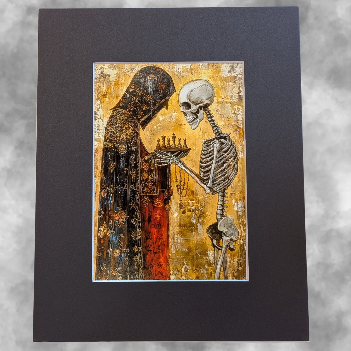Checkmate In The Shadows 8x10 Art Print