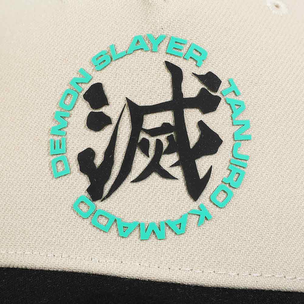 Demon Slayer Tanjiro Kamado Curved Bill Snapback Hat