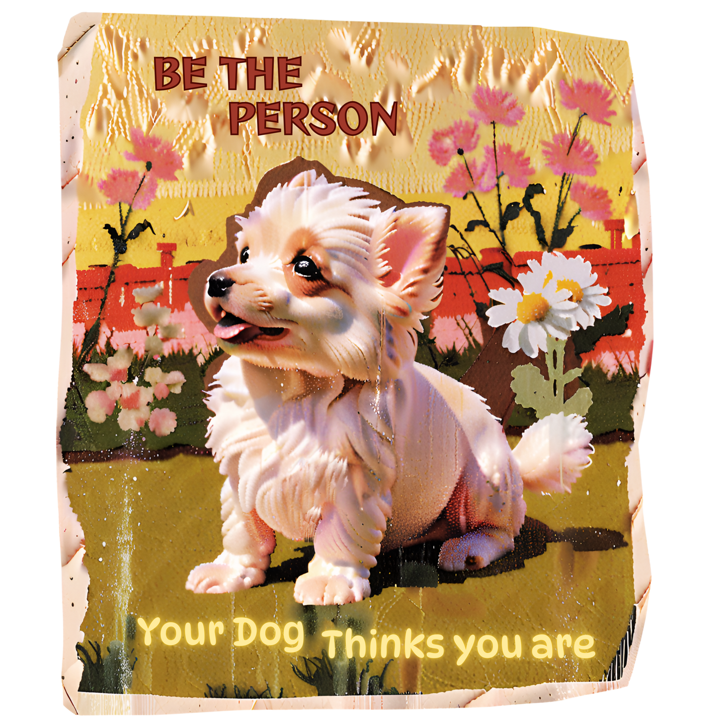 Be the Person Your Dog Thinks Sticker