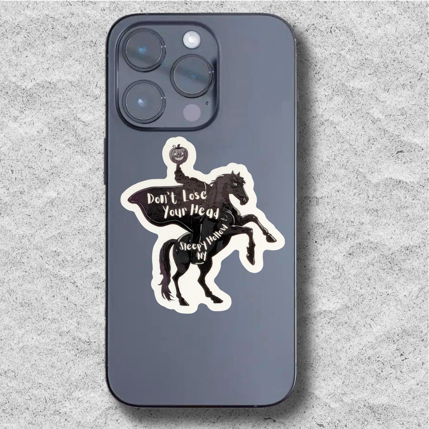 Headless Horseman Don't Lose Your Head Sticker