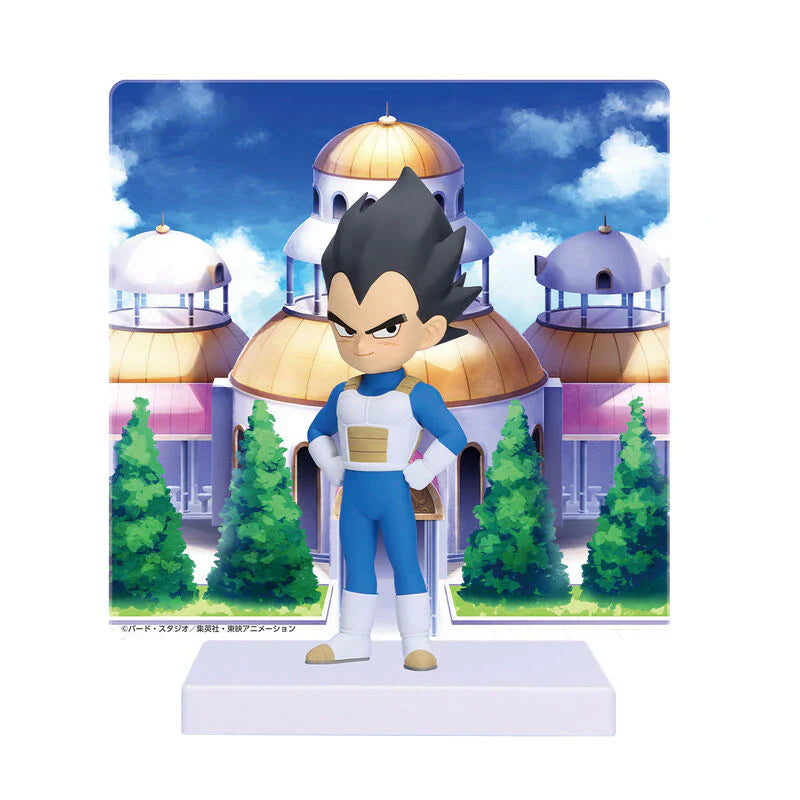 Dragon Ball Daima Vegeta Mini Figure With Panel
