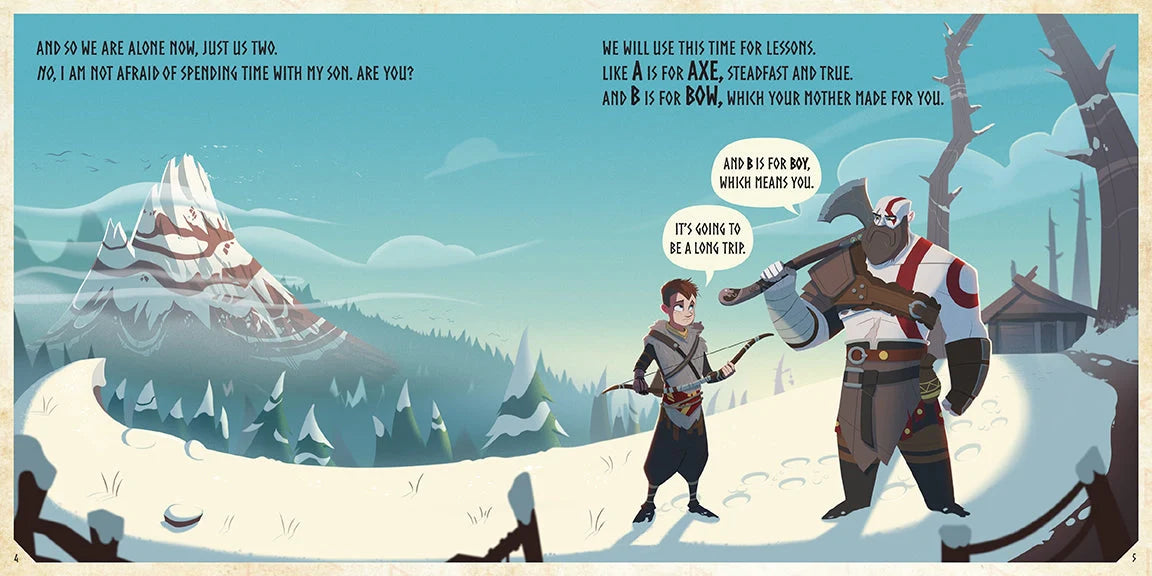 God of War: B is for Boy Book