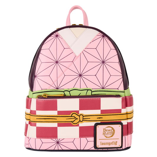 Loungefly Demon Slayer Nezuko Kamado Cosplay Mini Backpack