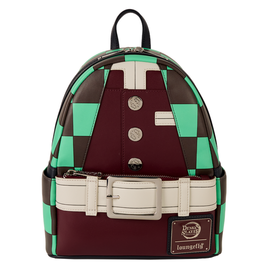 Loungefly Demon Slayer Tanjiro Kamado Cosplay Mini Backpack