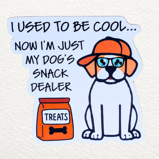 My Dog's Snack Dealer 3" Magnet