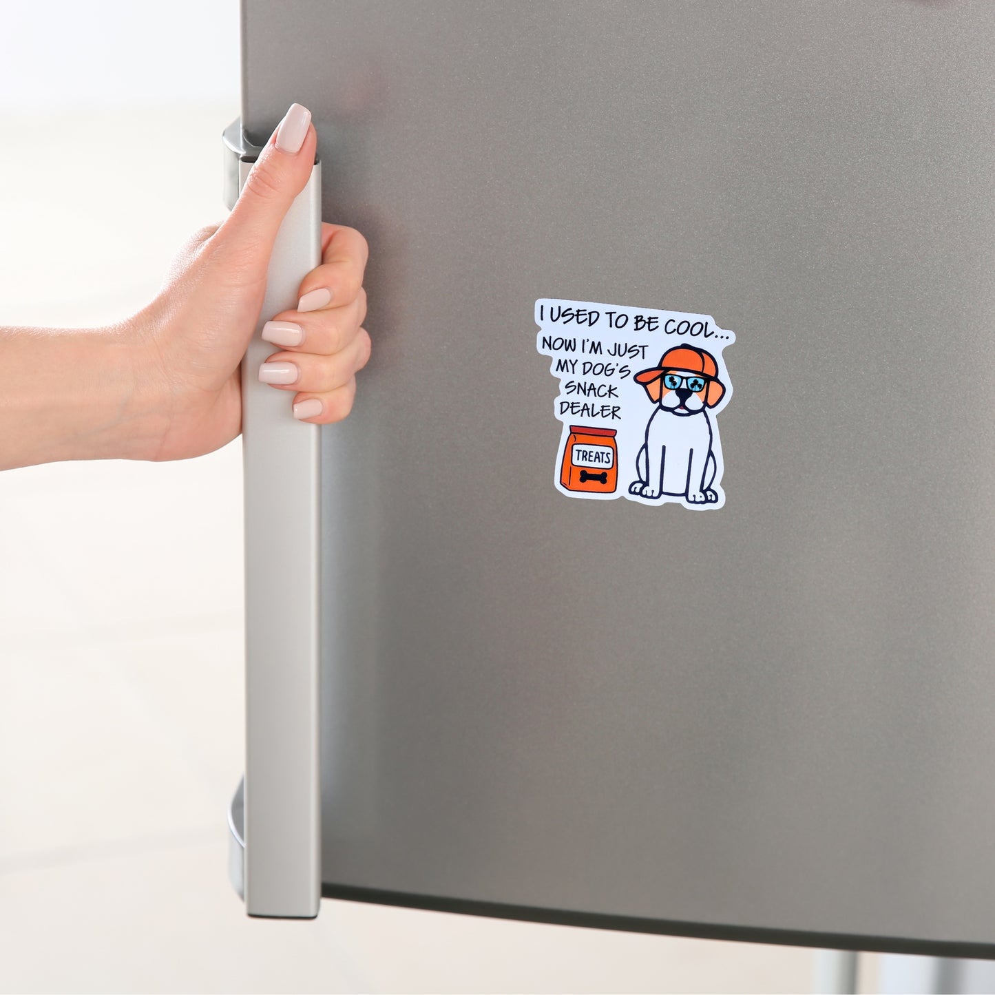 My Dog's Snack Dealer 3" Magnet