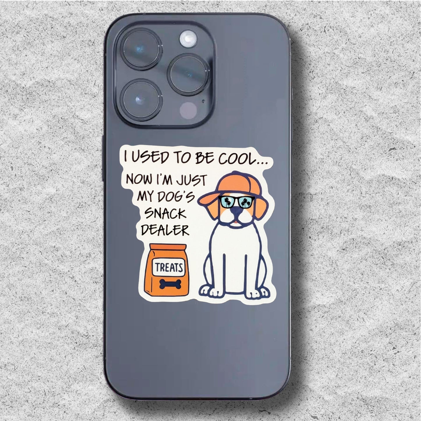 My Dogs Snack Dealer Sticker