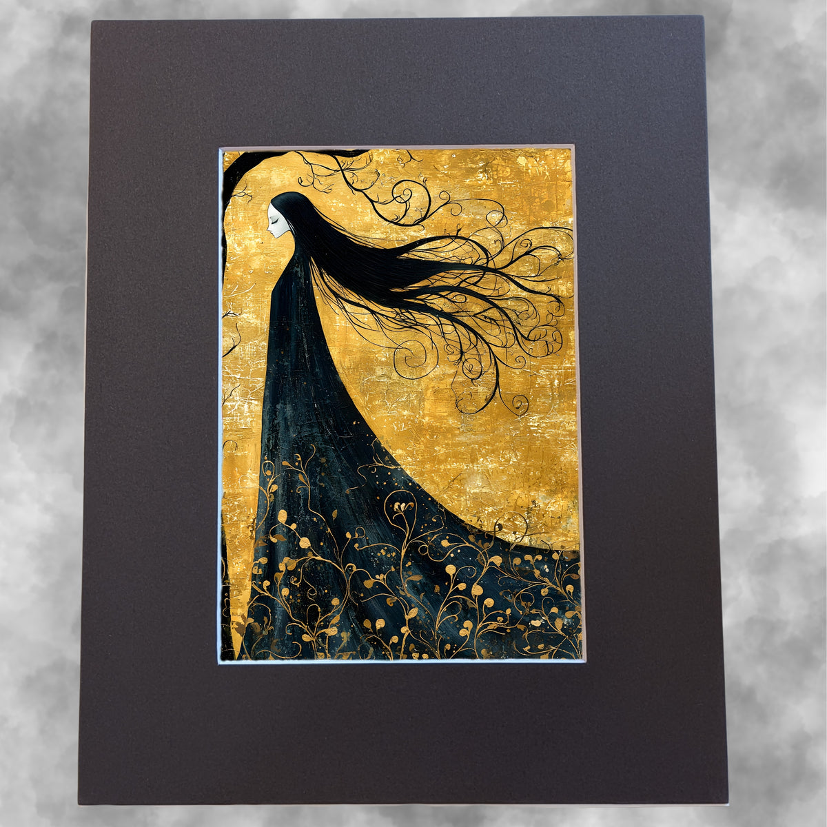Obsidian Breeze 8x10 Art Print