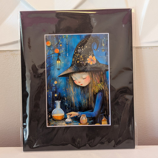 Little Witch Big Dreams 11 x 14" Print