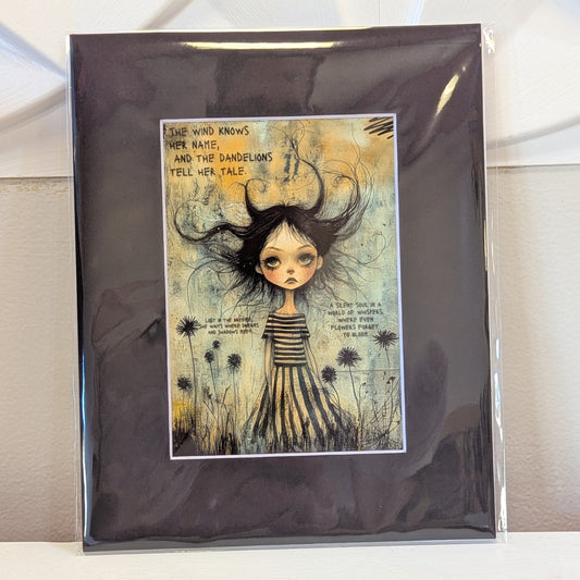 The Dandelion Duchess 8 x 10" Print