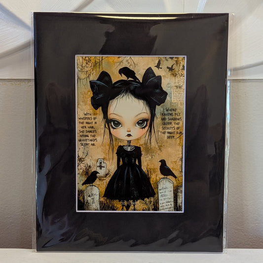 Bows and Burials 8 x 10" Print