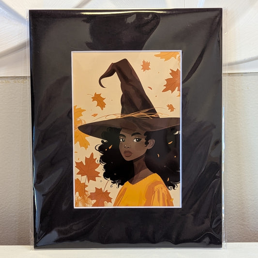 The Leaf Witch's Spell 8 x 10" Print