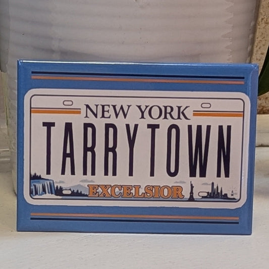 Tarrytown New York License Plate Magnet