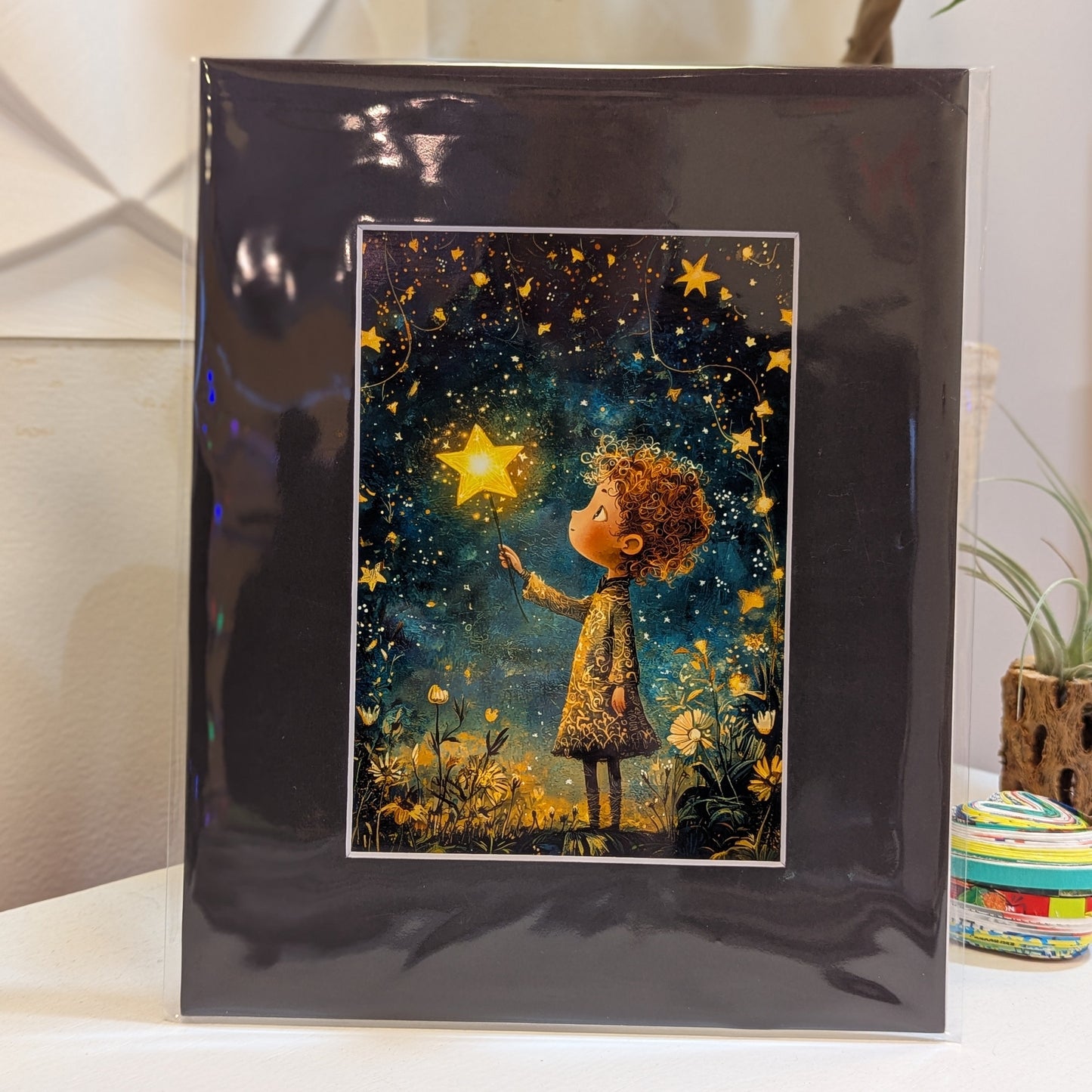 Child with Star Wand 8 x 10"