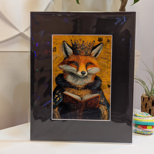 Royal Fox Reading 8 x 10"