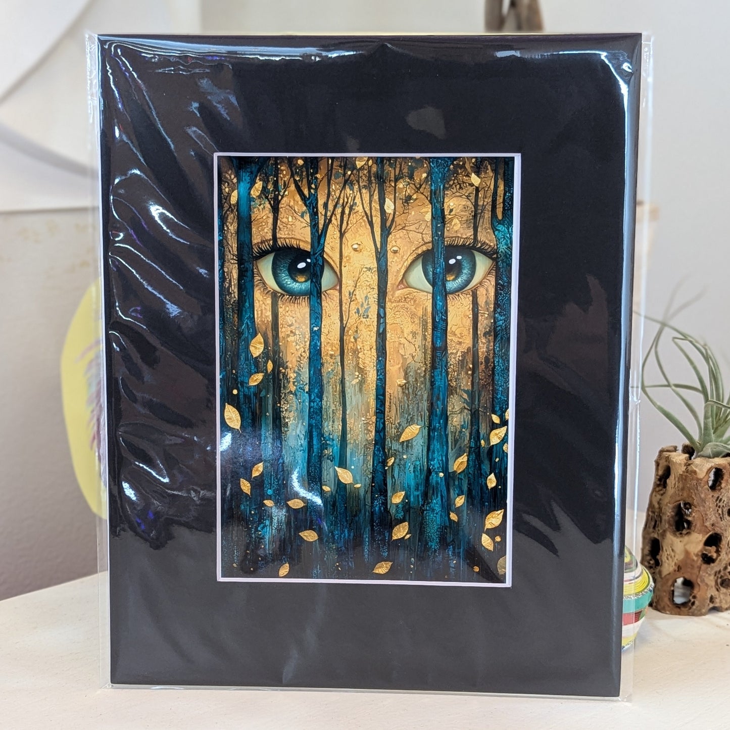 Eyes in the Woods  8 x 10"