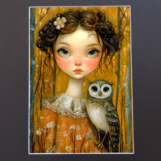 Piercing Gazes 8x10 Art Print