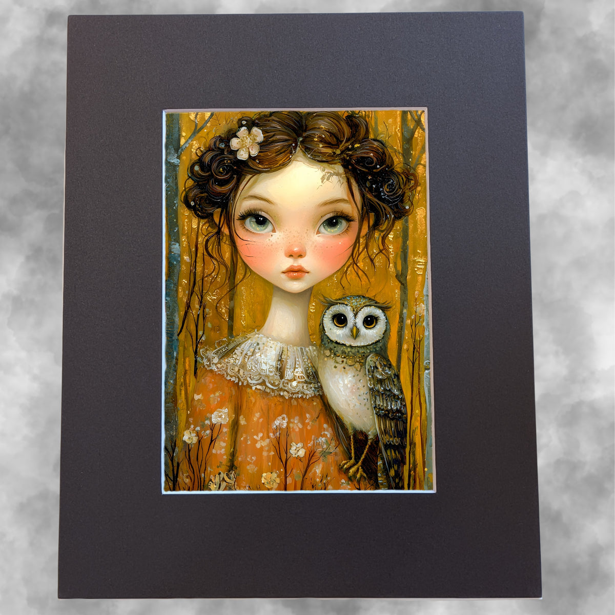 Piercing Gazes 8x10 Art Print