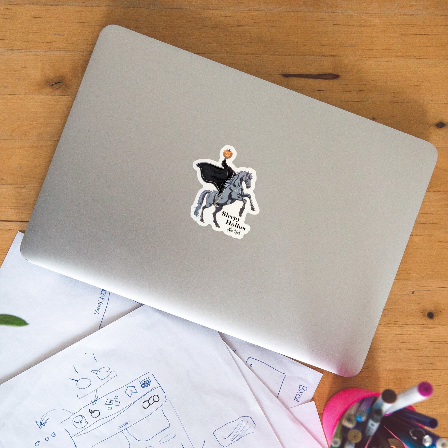 Sleepy Hollow Headless Horseman Sticker