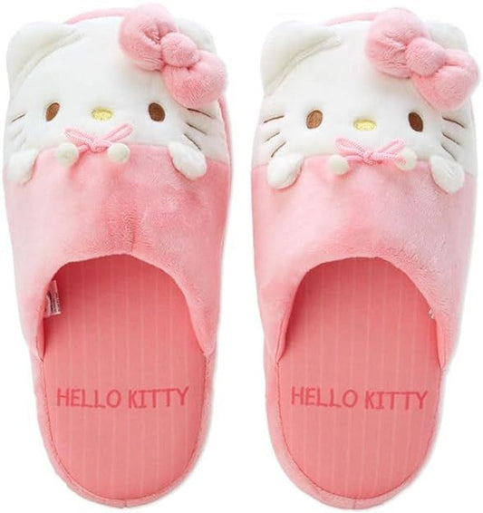 Sanrio Hello Kitty Plush Pink Slippers