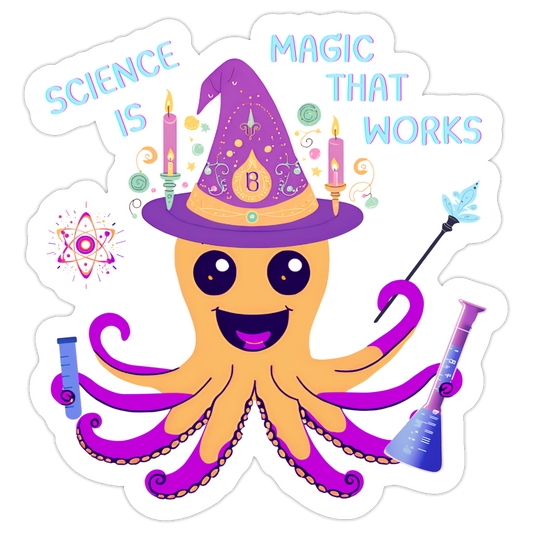 Science is Magic that Works Sticker