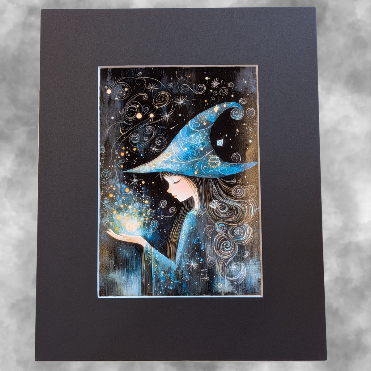 The Blue Sorceress 8x10 Art Print