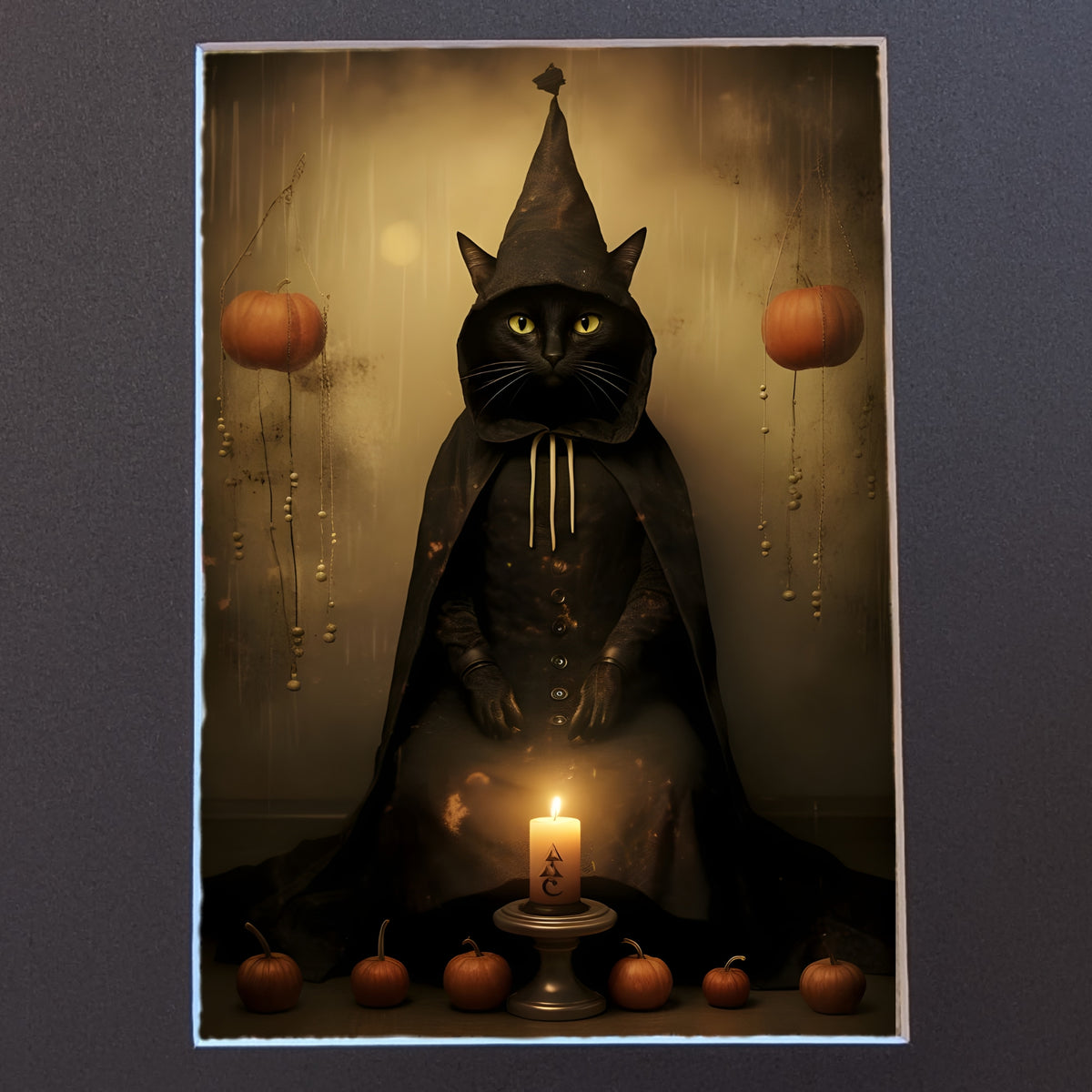 The Candlelit Conjurer 8x10 Art Print