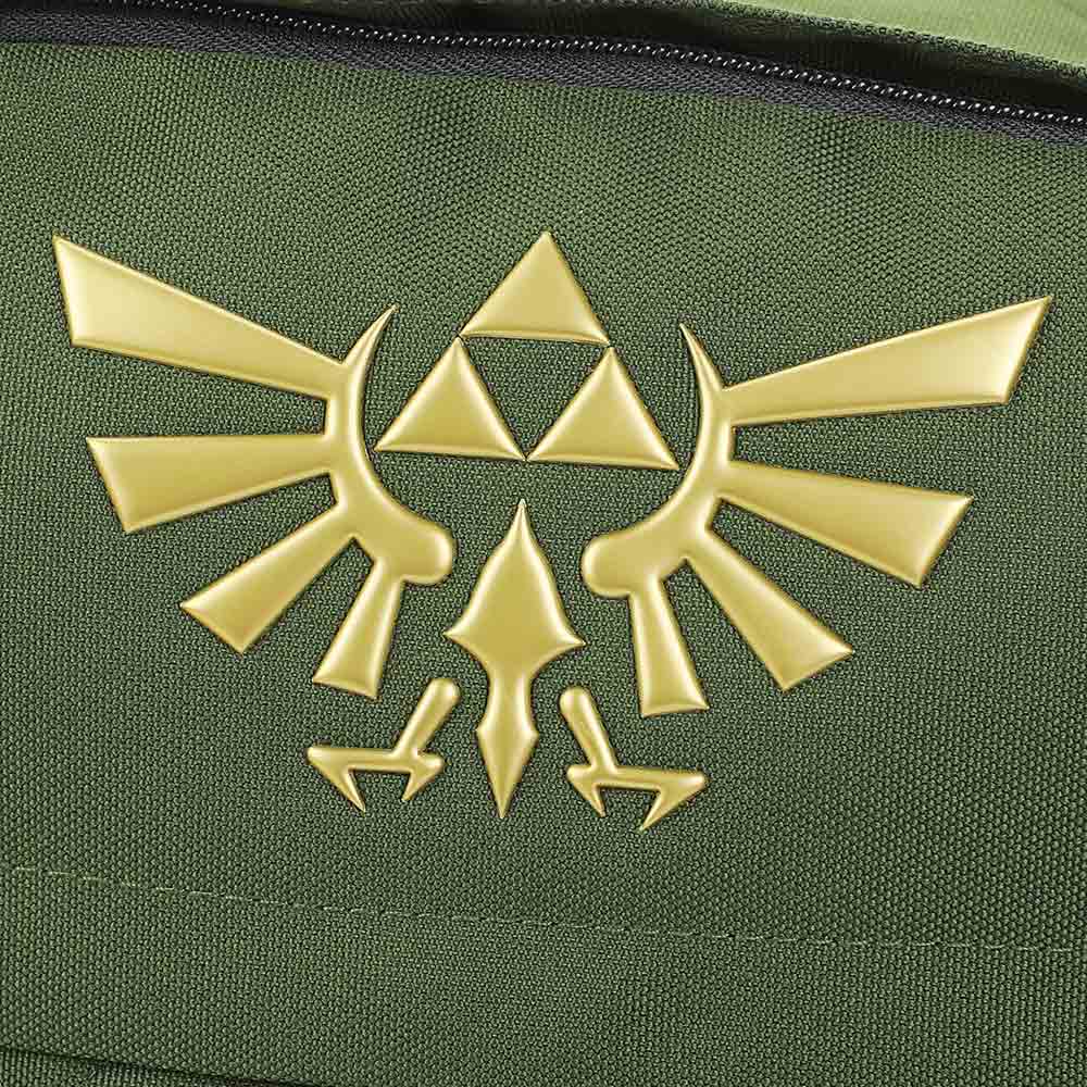 The Legend Of Zelda Hyrule Crest 17" Green adult Backpack
