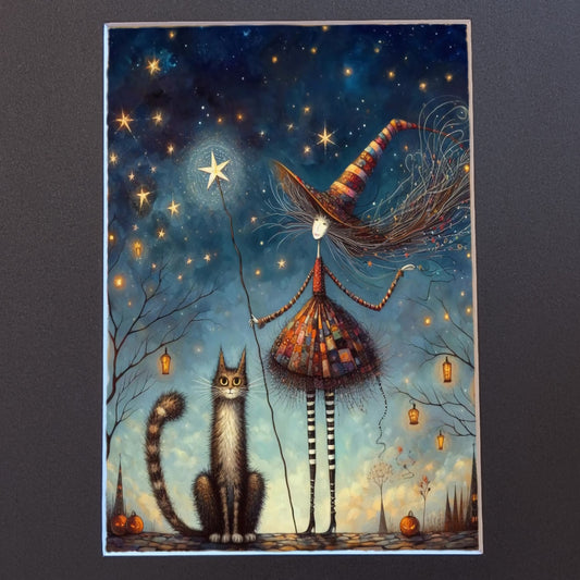 The Star Bound Wand 8x10 Art Print