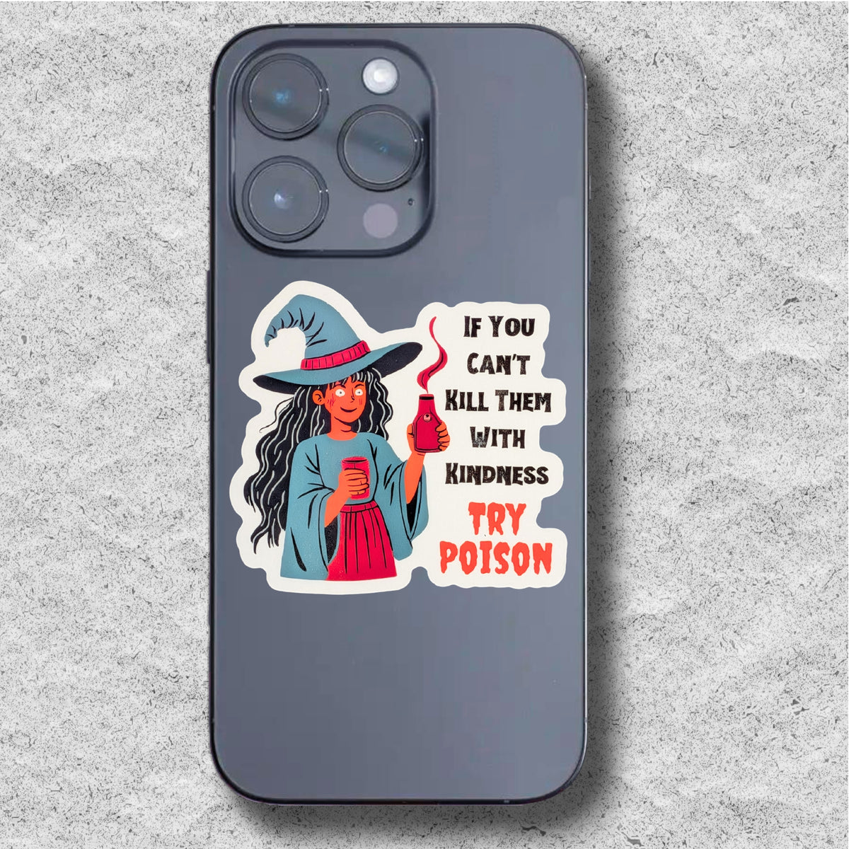 Try Poison Sticker