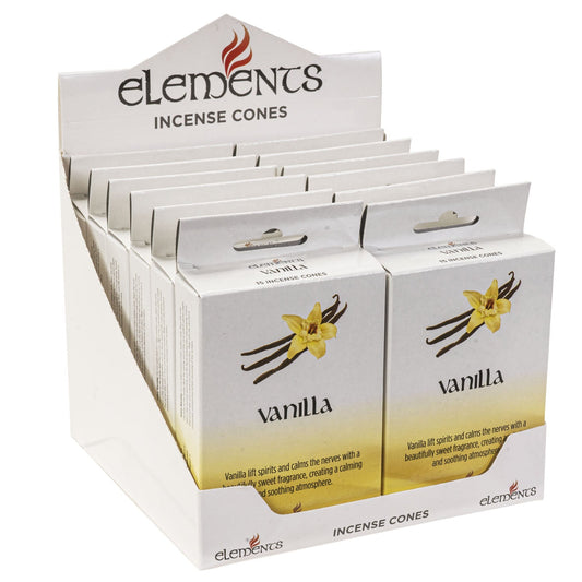 Vanilla Incense Cones Pack of 15
