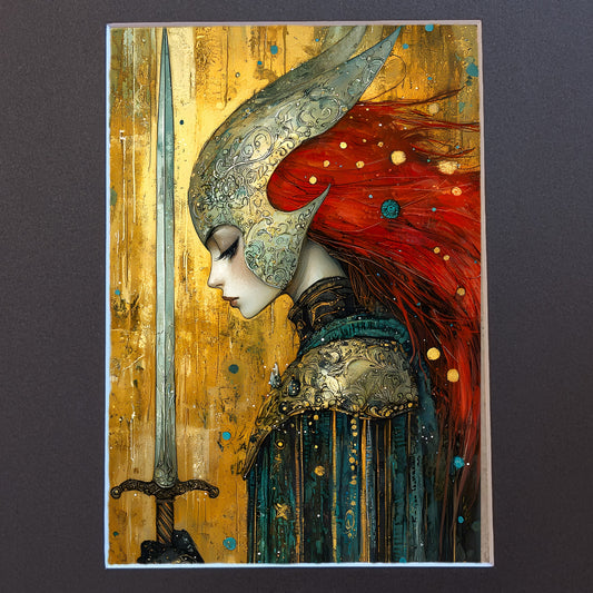 Visor of Valor 8x10 Art Print