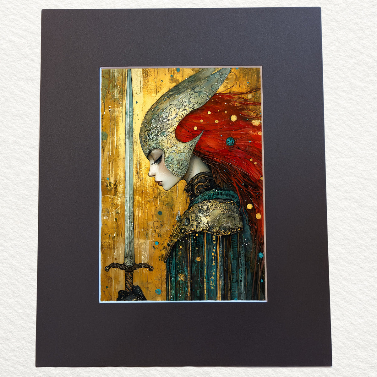 Visor of Valor 8x10 Art Print