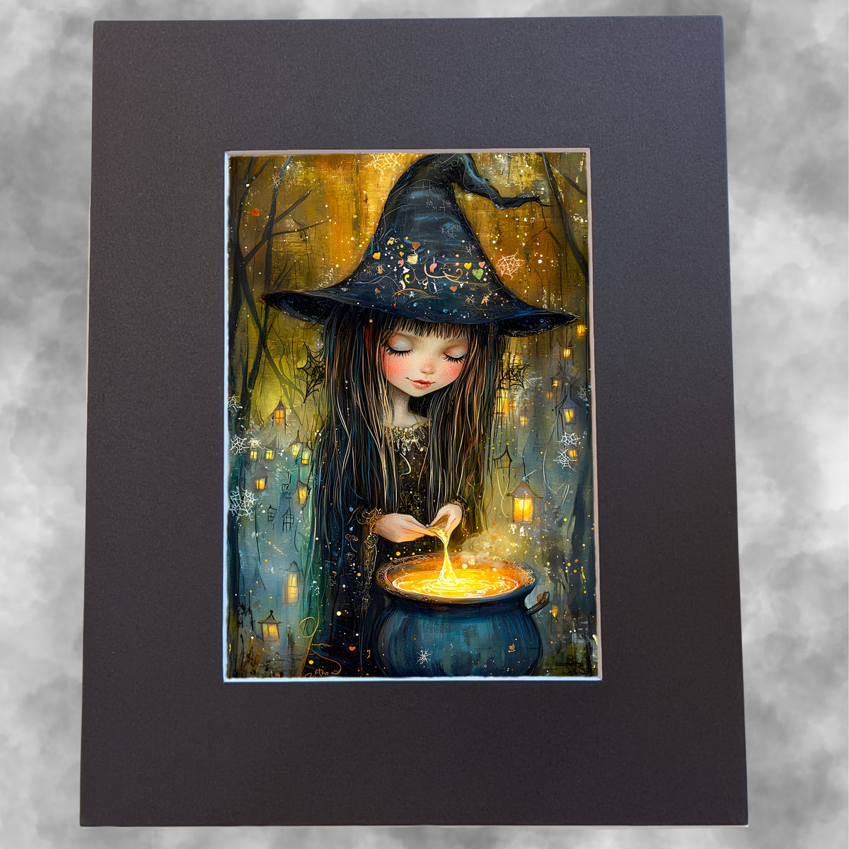 Weaver of Golden Fates 8x10 Art Print