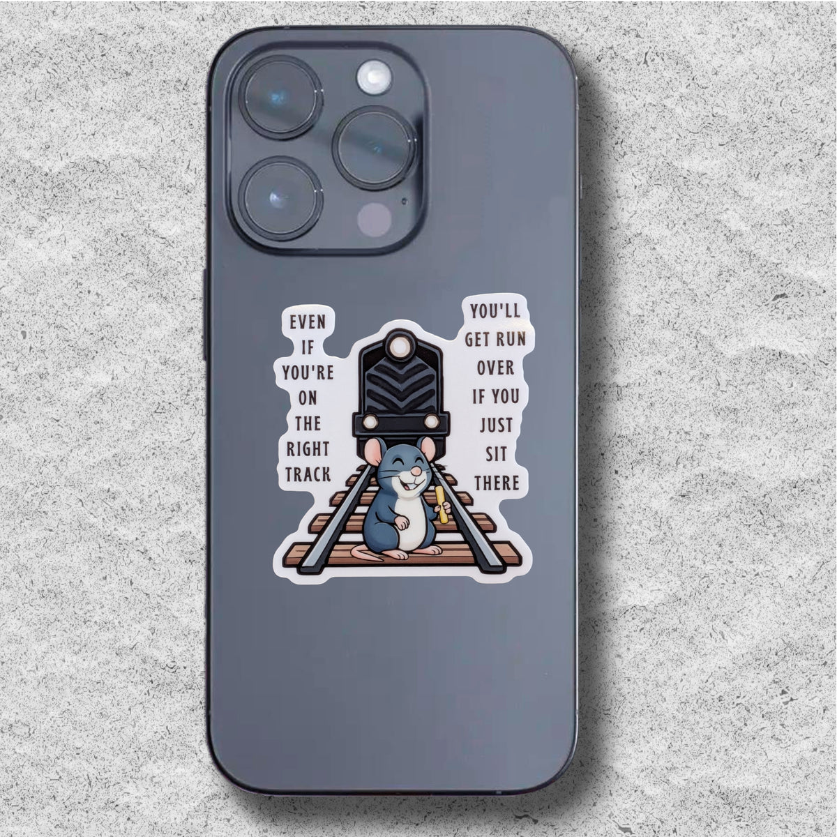 You'll Get Run Over Sticker
