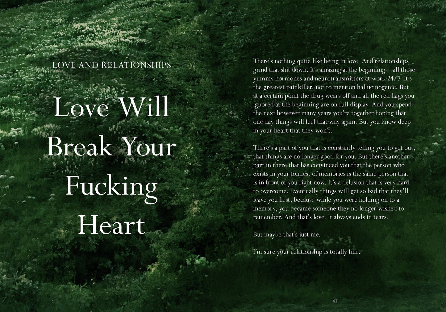 Sorry in advance for making things weird