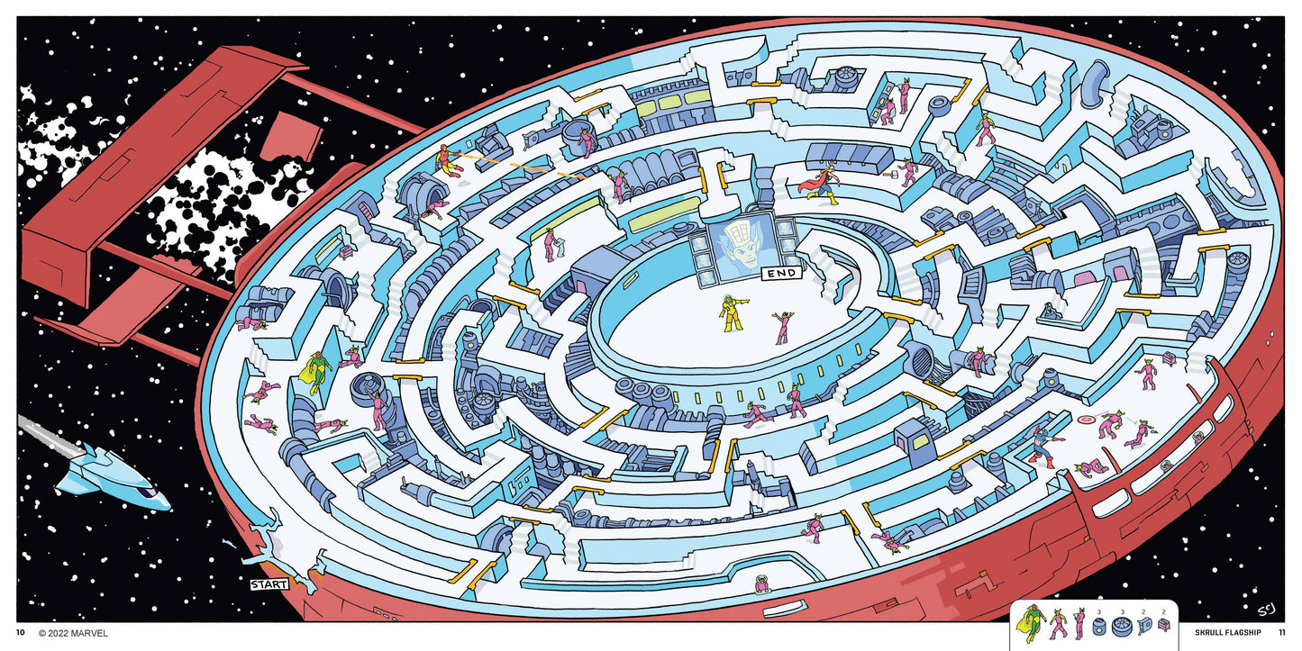 Marvel Mazes