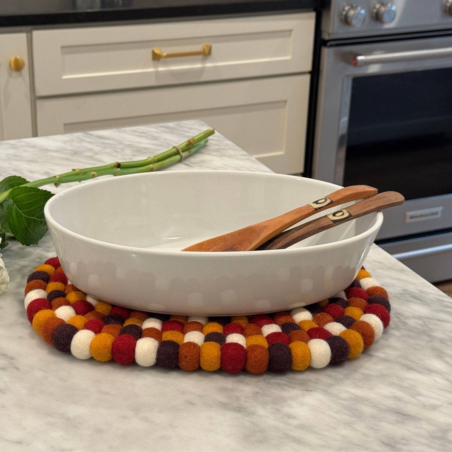 Felt Casserole Trivet - Harvest
